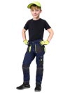 LH-FMNKID-T | navy-black-yellow | Trousers