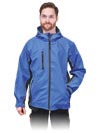 LH-WATERTON | blue-black | Protective rainproof jacket