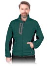 LH-FMN-P | зелено-черно-серый | Блуза защитная утепленная из флиса