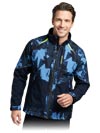 LH-HAGA-J | navy blue-blue-yellow | Safety jacket