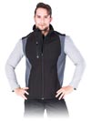 LH-HASE | black-grey | Protective bodywarmer