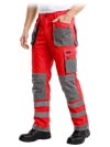 LH-FMNX-T | red-grey-black | Protective trousers