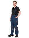 LH-NAW-B | navy blue-blue | Protective insulated bib-pants