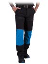 LH-FUSON | czarno-niebieski | Spodnie ochronne do pasa