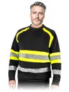 LH-RAUTEX-S | czarny | Bluza ochronna