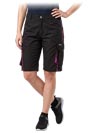 LH-FWN-TS | black-pink | Protective short trousers