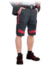 LH-TANZO-TS | anthracite-red | Protective short trousers