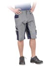 LH-POND-TS | grey-navy blue | Protective short trousers