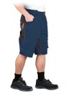 LH-NA-TS | navy blue-black-orange | Protective short trousers