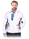 LH-FMN-P | white-gray-blue | Protective insulated fleece jacket