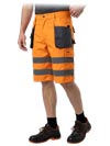 LH-FMNX-TS | оранжево-стальной-черный | Брюки защитные до пояса - короткие
