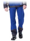 LH-SPECWELD-T | blue-navy blue-orange | Protective welders trousers
