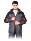 LH-BSW-LJ | gray-black-red | Protective insulated jacket