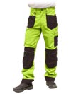 LH-FMN-T | lime-brown | Protective trousers