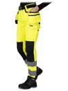 LH-WESPE-T | yellow-black | Protective trousers