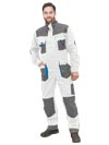 LH-FMN-O | white-gray-blue | Protective overalls