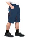 LH-NA-TS | granatowo-niebieski | Spodnie ochronne do pasa - krótkie