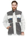 LH-FMN-J | white-gray-blue | Protective jacket