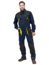 LH-FMN-O | navy-black-yellow | Protective overalls