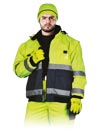 LH-VIBER | yellow-navy blue | Protective insulated jacket