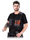 LH-POCKER | black-grey | Protective vest