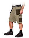 LH-FMN-TS | beige-brown-black | Protective short trousers
