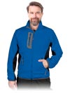 LH-FMN-P | blue-black-grey | Protective insulated fleece jacket