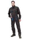 LH-FMN-O | steel-black-blue | Protective overalls