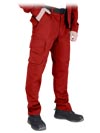 LH-VOBSTER | czerwony | Spodnie ochronne do pasa