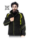 LH-TAYGER | czarno-żółty | Bluza ochronna z polaru