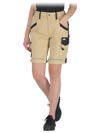 LH-SAND-TS | beige-black | Protective short trousers