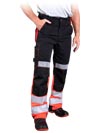 LH-THORVIS-T | black-red | Protective trousers